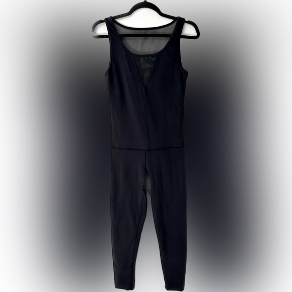 Splits59 workout bodysuit catsuit mesh open back - Picture 3 of 9